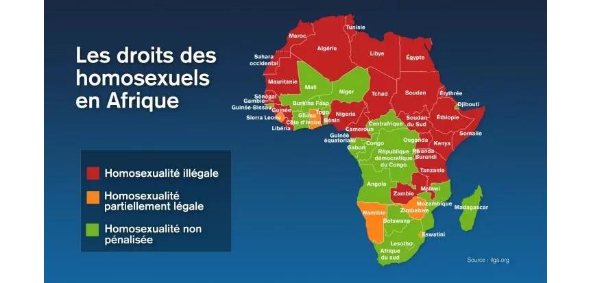 les droits des homosexuels en Afrique
